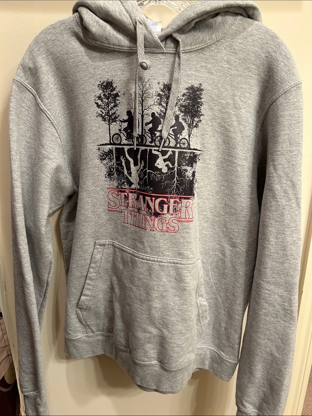 Port and Company Gray Stranger Things Graphic Hoodie
